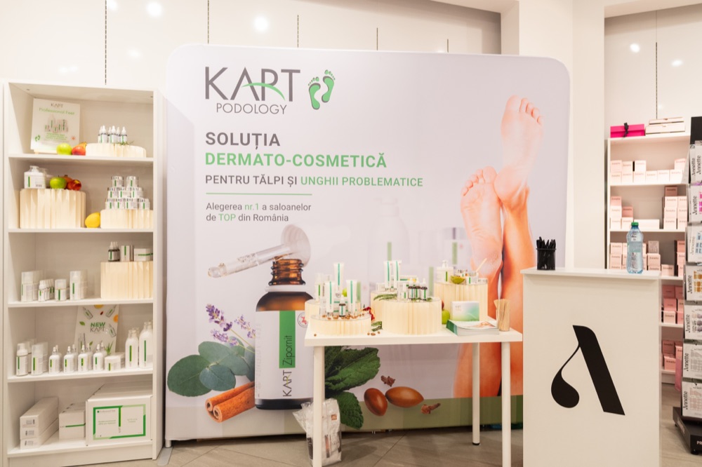 Standul KART Podology la Cosmo Beauty